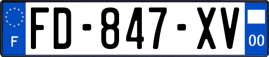 FD-847-XV