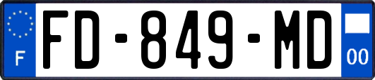 FD-849-MD