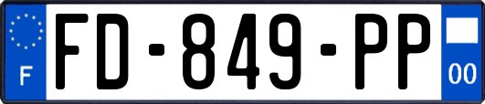 FD-849-PP