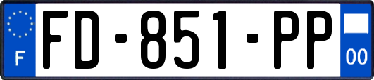 FD-851-PP