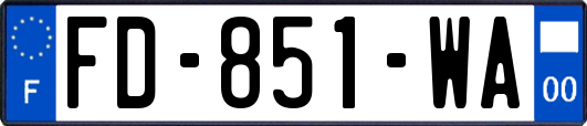 FD-851-WA