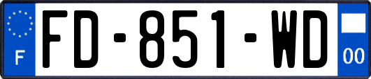 FD-851-WD