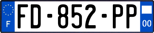 FD-852-PP