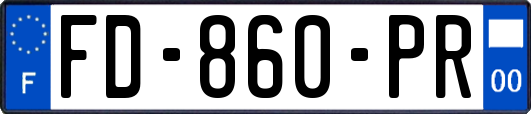 FD-860-PR