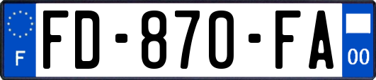 FD-870-FA