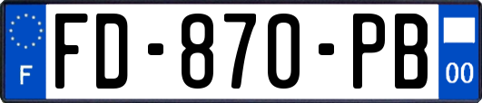 FD-870-PB