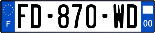 FD-870-WD