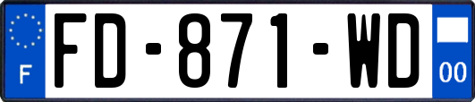 FD-871-WD