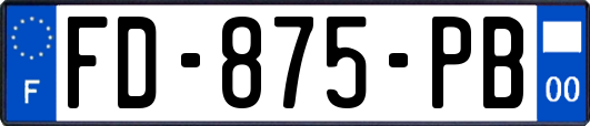 FD-875-PB