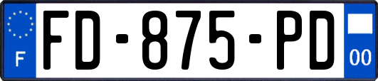 FD-875-PD