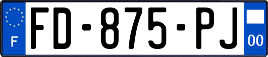 FD-875-PJ