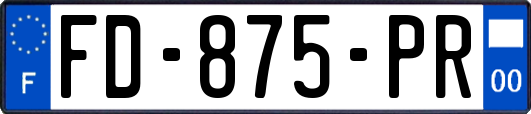 FD-875-PR