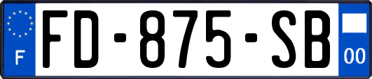FD-875-SB