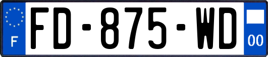 FD-875-WD