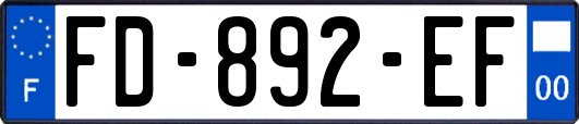FD-892-EF