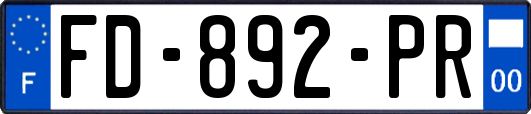 FD-892-PR