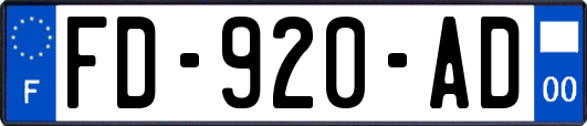 FD-920-AD