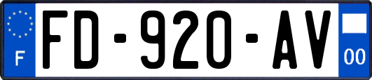 FD-920-AV