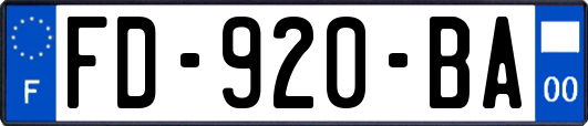 FD-920-BA