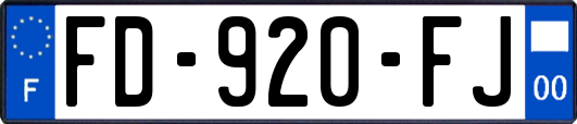 FD-920-FJ