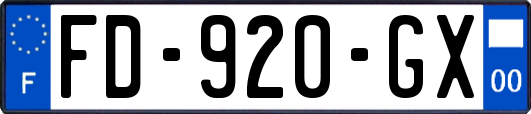 FD-920-GX