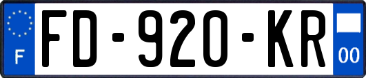 FD-920-KR