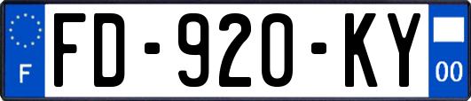 FD-920-KY