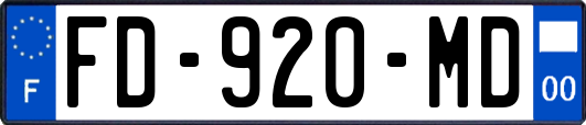 FD-920-MD