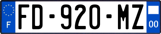 FD-920-MZ