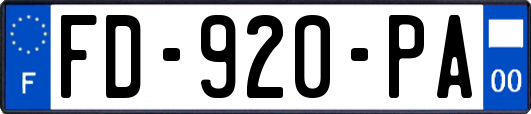 FD-920-PA