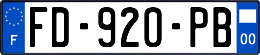 FD-920-PB