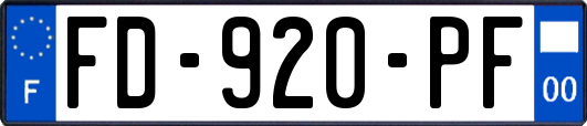 FD-920-PF