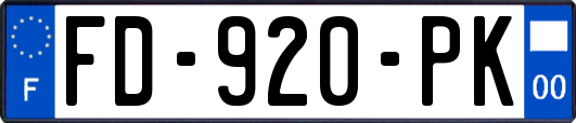 FD-920-PK
