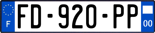 FD-920-PP