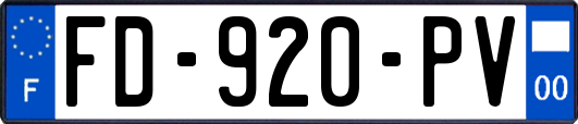 FD-920-PV