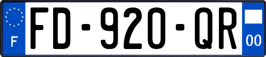 FD-920-QR