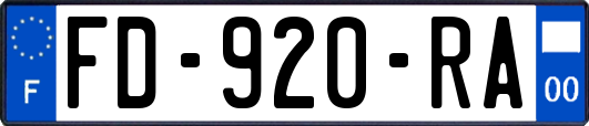 FD-920-RA