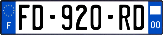 FD-920-RD