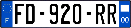 FD-920-RR