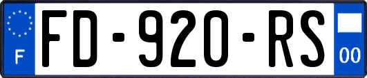 FD-920-RS