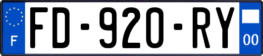 FD-920-RY