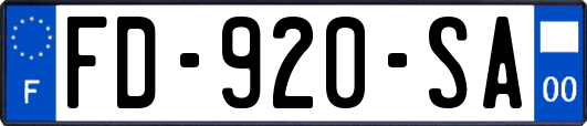 FD-920-SA