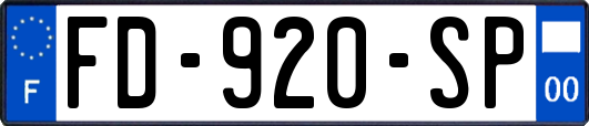 FD-920-SP