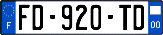 FD-920-TD