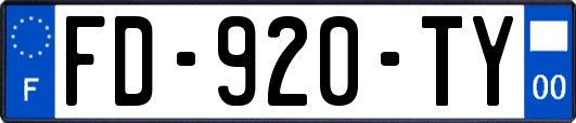 FD-920-TY