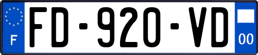 FD-920-VD
