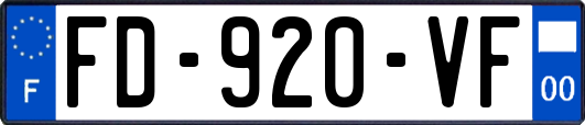 FD-920-VF