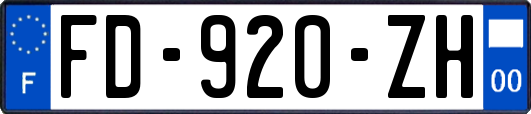 FD-920-ZH