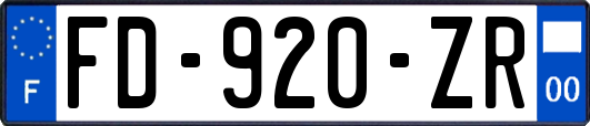 FD-920-ZR