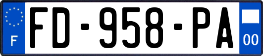 FD-958-PA